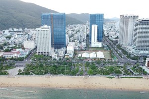 Sau khi thu hồi dự án vào năm 2018, khu đất K200 (khoanh đỏ) đến nay vẫn đang tìm nhà đầu tư mới. 