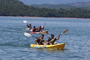 Dự án Khu du lịch hồ Phú Ninh thi công chậm tiến độ, xây dựng không phép 