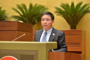 Bộ trưởng Bộ Tài chính Nguyễn Văn Thắng Ảnh: Duy Linh