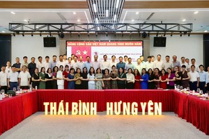 Doanh nghiệp Thái Bình - Hưng Yên trao đổi kinh nghiệm, hợp tác phát triển 