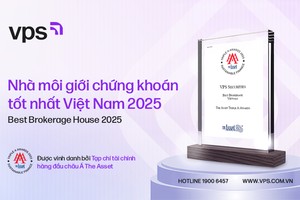 Chứng khoán VPS tiếp tục được vinh danh “Nhà môi giới chứng khoán tốt nhất Việt Nam”