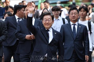 Tân Tổng thống Hàn Quốc Lee Jae-myung. Ảnh: Yonhap/TTXVN