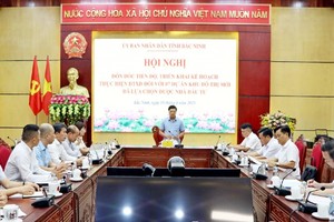 Nhiều dự án đầu tư xây dựng khu đô thị mới được thúc đẩy triển khai, thực hiện.