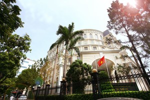 Trụ sở Bộ Tài chính. Ảnh: Lê Tiên.