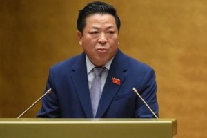 Bộ trưởng Bộ Xây dựng Trần Hồng Minh.