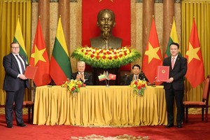 Việt Nam và Litva thắt chặt quan hệ kinh tế qua ký kết Ý định thư quan trọng