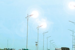 Gói thầu Thi công xây dựng, cải tạo hệ thống điện chiếu sáng trên địa bàn TP. Nam Định có giá 12,729 tỷ đồng. Ảnh minh họa: Nhã Chi