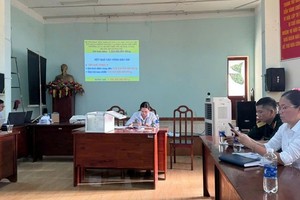 Phiên đấu giá mỏ cát, sỏi làm vật liệu thông thường diễn ra ngày 19/6. 