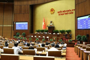 Quốc hội đã thông qua Luật sửa đổi, bổ sung một số điều của Bộ luật Hình sự - Ảnh: Duy Linh. 