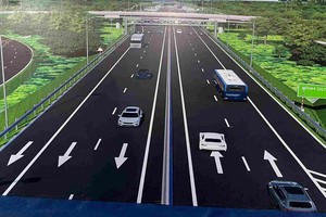 Phối cảnh đường cao tốc TP.HCM - Thủ Dầu Một - Chơn Thành.