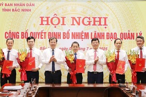 Tỉnh Bắc Ninh bổ nhiệm 20 lãnh đạo sở, ban, ngành sau sáp nhập