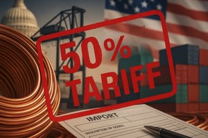 Mỹ sẽ sớm công bố thuế quan 50% đối với đồng, 200% với dược phẩm 