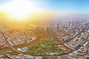 TP.HCM nhận được sự quan tâm lớn của các nhà đầu tư để phát triển trung tâm tài chính quốc tế. Ảnh: Lê Toàn 