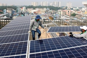 Lắp đặt điện mặt trời mái nhà 