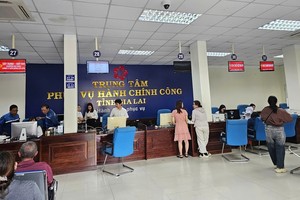 Gia Lai đứng thứ 6 cả nước về kết quả thực hiện dịch vụ công trực tuyến 