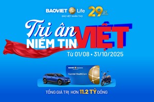 Bảo Việt Nhân Thọ “Tri ân Niềm Tin Việt” - Gia tăng quyền lợi bảo vệ, cơ hội trúng VinFast VF6