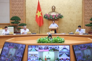 Thủ tướng Phạm Minh Chính chủ trì phiên họp Chính phủ thường kỳ ngày 7/8. Ảnh: Nhật Bắc