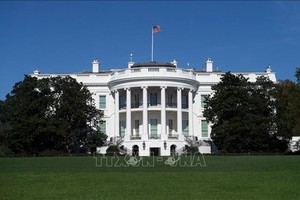 Nhà Trắng tại Washington, D.C., Mỹ. Ảnh: AFP/TTXVN
