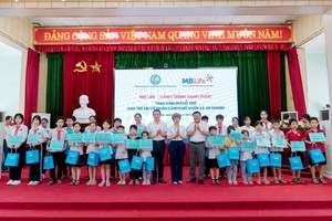 MB Life hỗ trợ cho trẻ em có hoàn cảnh khó khăn