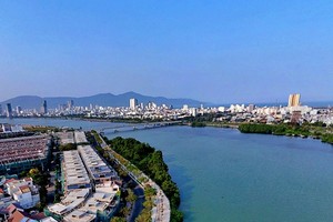 Dự án nhà ở xã hội có vốn 1.225 tỷ đồng nằm trên đường dẫn lên cầu Tiên Sơn, TP.Đà Nẵng.