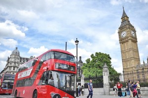 Khu Westminster ở trung tâm London, Anh. Ảnh: AFP