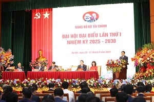Khai mạc Đại hội đại biểu Đảng bộ Bộ Tài chính lần thứ I nhiệm kỳ 2025-2030 
