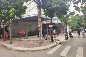 Hàng loạt nền nhà phố, biệt thự tại Dự án Khu dân cư Sông Đà (phường Hiệp Bình, TP.HCM) bị Ngô Xuân Trường bán trộm. 