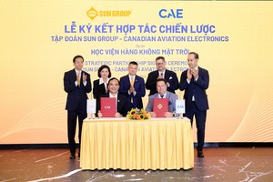 Sun Group chính thức ký hợp tác chiến lược với Canadian Aviation Electronics Ltd vào 25/8/2025