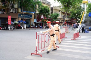 Phương án phân luồng lần này được xây dựng với mục tiêu đảm bảo an ninh, an toàn tuyệt đối cho các đoàn diễu binh, diễu hành.
