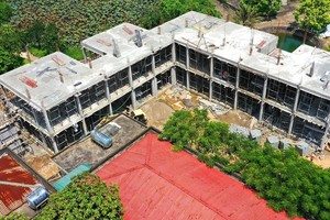 Gói thầu Thi công xây dựng thuộc Dự án Trường THCS Thuận Hưng có giá 35,645 tỷ đồng, là công trình dân dụng cấp III. Ảnh minh họa: Nhã Chi