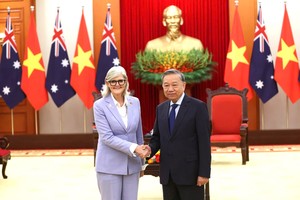 Lãnh đạo Đảng và Nhà nước tiếp và hội kiến Toàn quyền Australia