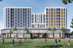 Phối cảnh dự án nhà ở xã hội sắp được mở bán tại xã Đông Anh. Ảnh: Nhà ở xã hội Uy Nỗ