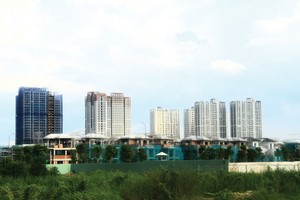 Dòng tiền của nhà đầu tư phía Bắc đang tìm đến bất động sản phía Nam. Ảnh: Bình Minh 