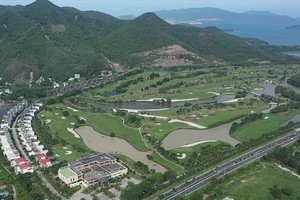 Dự án Khu du lịch và giải trí Sông Lô, xã Phước Đồng, thành phố Nha Trang, tỉnh Khánh Hòa (cũ), nay là phường Nam Nha Trang, tỉnh Khánh Hòa. Ảnh: P.V 