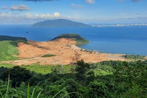 Dự án Khu phức hợp du lịch và đô thị nghỉ dưỡng Làng Vân (Đà Nẵng). Ảnh: Linh Đan 