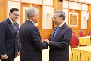 Tăng cường hợp tác Việt Nam - Nga trong chuyến thăm của Chủ tịch Đuma Quốc gia Nga
