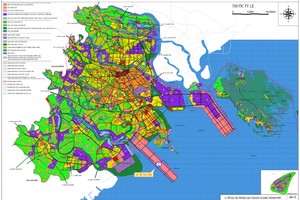 Vị trí dự án trong quy hoạch chung TP. Hải Phòng. 