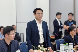 Ông Võ Xuân Hoài, Phó giám đốc Trung tâm Đổi mới sáng tạo Quốc gia (NIC). Ảnh: Linh Nguyễn