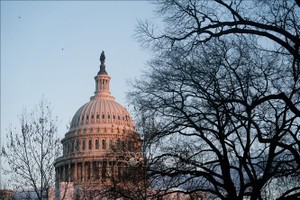 Tòa nhà Quốc hội Mỹ tại Washington D.C. Ảnh: THX/TTXVN