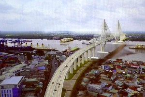 Phối cảnh cầu Cát Lái nối TP.HCM với Đồng Nai.