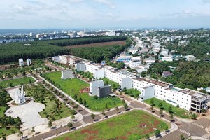 Dự án nhà ở xã hội tại thuộc Khu dân cư Hà Huy Tập.
