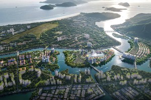 Charmora City được quy hoạch thành 3 đảo chức năng, gồm Đảo Bắc, Đảo Trung và Đảo Nam