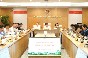 Họp báo thường kỳ tháng 10 của Bộ Khoa học và Công nghệ.