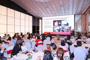 Các đại biểu tham dự hội nghị, đánh dấu bước mở rộng hợp tác hướng tới hệ thống đào tạo kế toán - tài chính theo chuẩn quốc tế. Ảnh: ACCA Việt Nam