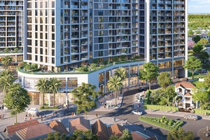 Hệ tiện ích cao cấp được bố trí tại tầng 2 của mỗi tòa tháp. (Ảnh phối cảnh: Sun Property)