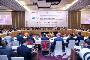 Diễn đàn Doanh nghiệp Việt Nam thường niên 2025 diễn ra chiều ngày 10/11/2025 tại Hà Nội. Ảnh: Đức Thanh