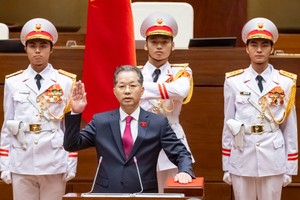 Ông Nguyễn Văn Quảng làm Chánh án TAND Tối cao, tuyên thệ nhậm chức 