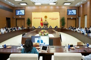 Ủy ban Thường vụ Quốc hội xem xét, thông qua Nghị quyết dự kiến và phân bổ số lượng, cơ cấu, thành phần đại biểu Quốc hội khóa XVI tại phiên họp thứ 51 vừa qua. 