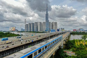 UBND TP.HCM vừa ủy quyền cho Chủ tịch UBND Thành phố tổ chức lập, thẩm định, quyết định đầu tư và điều chỉnh dự án đường sắt đô thị.