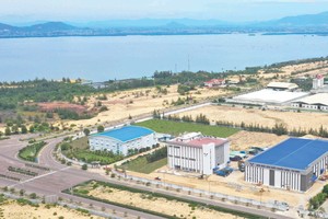 Cụm nhà máy sản xuất dược phẩm công nghệ cao của Bidiphar đang trong quá trình xây dựng và hoàn thiện